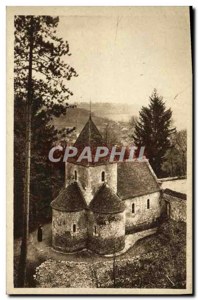 Abtei Saint-Wandrille — Die Kapelle Saint-Saturnin — Verlag G. Bretace, Nancy - Vorderseite