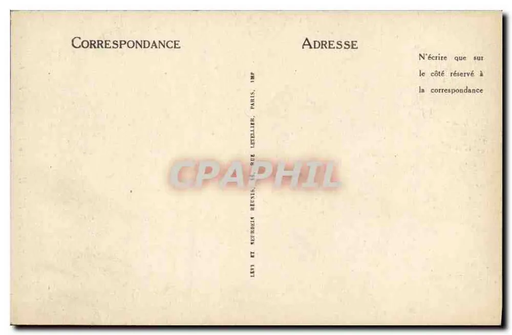 Saint-Wandrille — A Porta da Abadia — Editor Letellier, n°6 - Verso