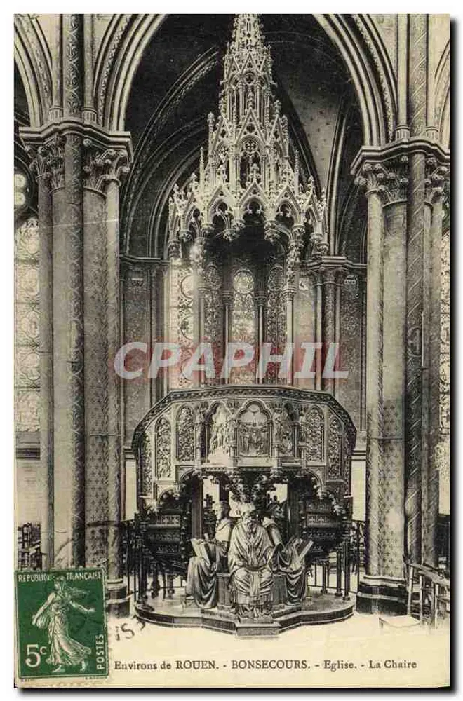 BONSECOURS - Igreja - A Cátedra - Frente