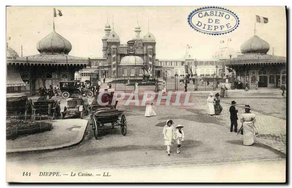 Dieppe — O Casino — LL. — Editor LL, n° 144 - Frente