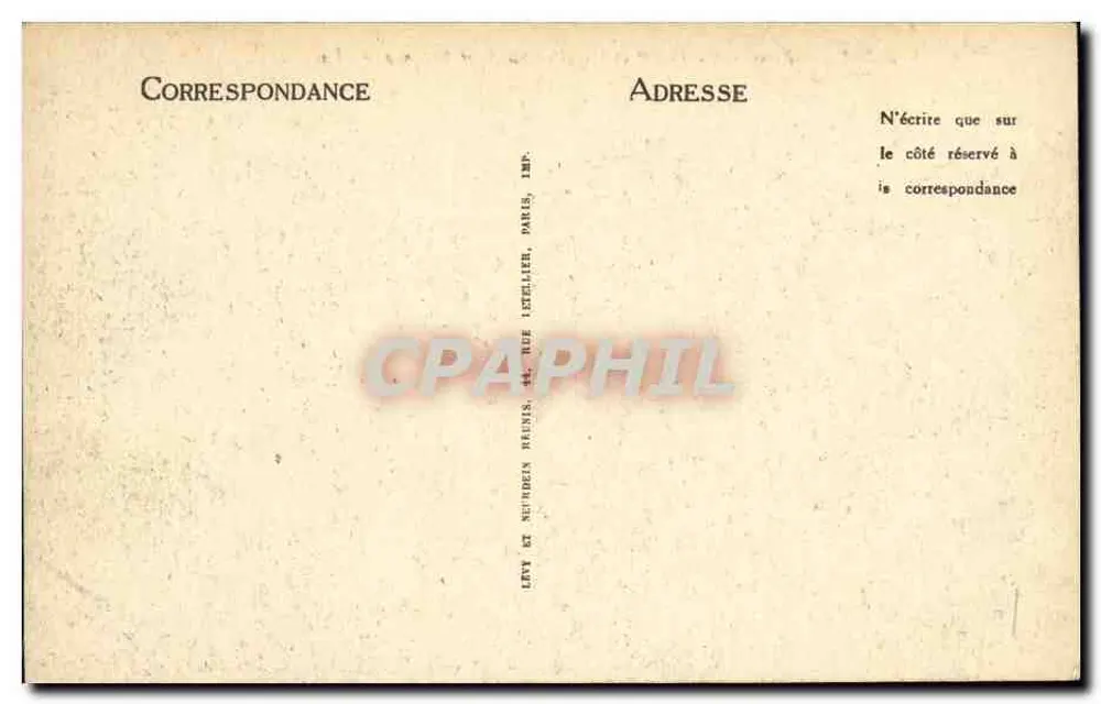 Dieppe — Klippen des Pollet und die Kirche des Guten Hirten — LL - Rückseite