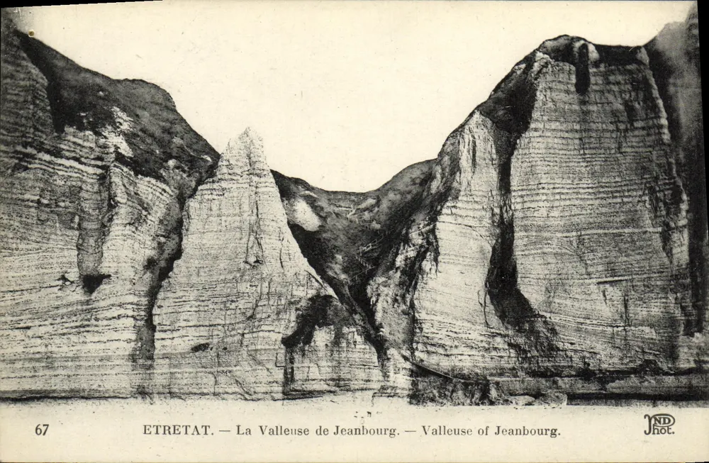 Étretat — A Valleuse de Jeanbourg — JND Phot. - Frente