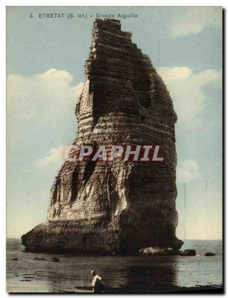 Étretat (S. Inf.) - Grande Aiguille - Frente