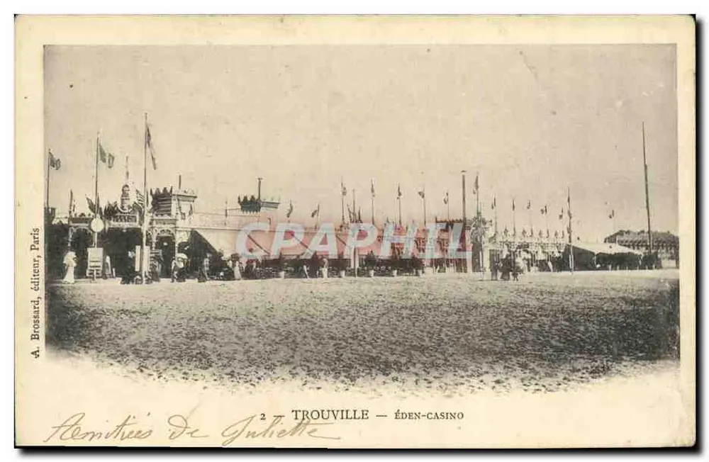 Trouville — Éden-Casino — A. Brosnari, éditeur, Paris, n°2 - Frente