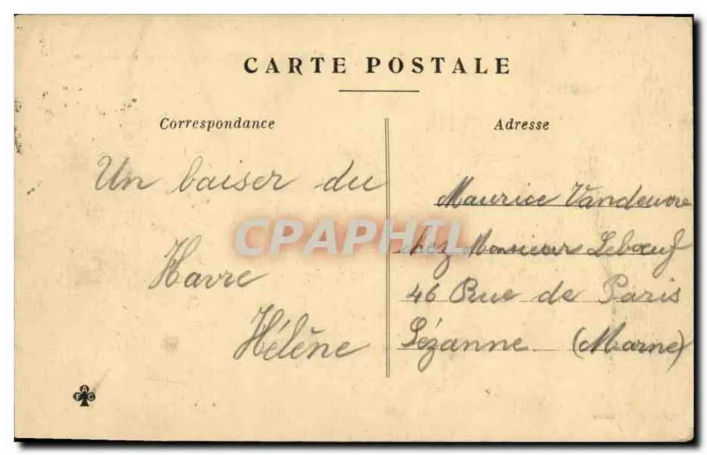 Sainte-Adresse — Faróis da Hève — editor Le Havre - Verso