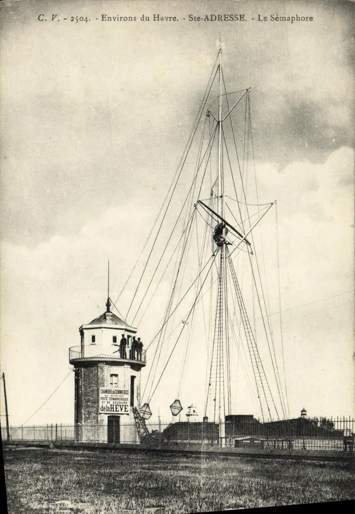 Arredores de Le Havre — O Sémaphore — Editor C.V. n°2504 - Frente