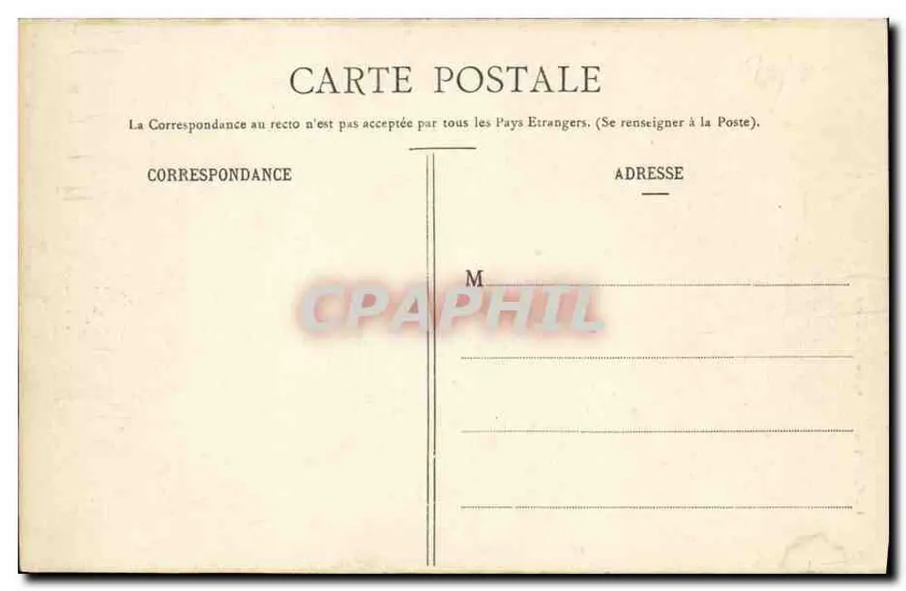 Arredores de Le Havre — O Sémaphore — Editor C.V. n°2504 - Verso