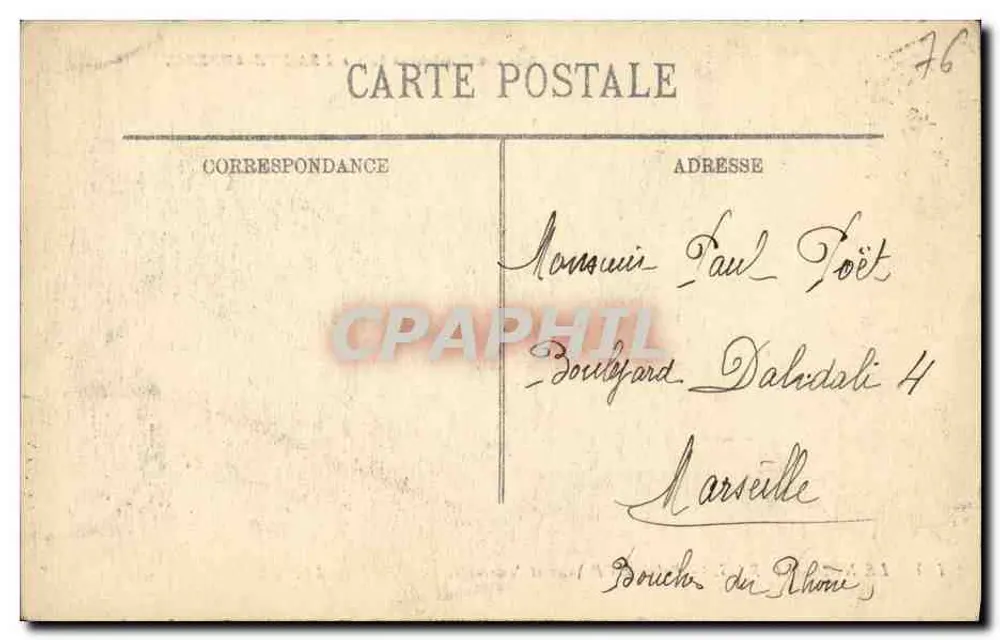 Le Nice-Havrais — Palast der Regatten und Notre-Dame des Flots — LL. — belgischer Ministerpalast in Sainte-Adresse - Rückseite
