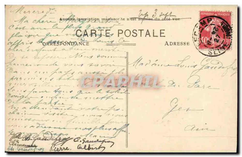 Fécamp (S.-A.) — Igreja da Trindade (Antiga Abadia) - Verso