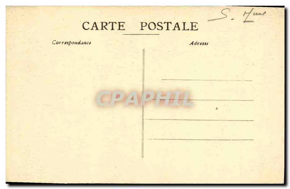 La BÉNÉDICTINE, in Fécamp — Fassade der Büros und des Laboratoriums — Ausgabe von La Bénédictine - Rückseite
