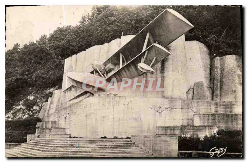 Denkmal für Flieger — Caudébec-en-Caux — Verleger Gaby, Nr. 76 - Vorderseite