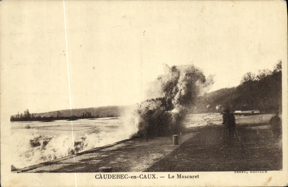 Caudebec-en-Caux — Le Mascaret — Testic, éditeur - Recto