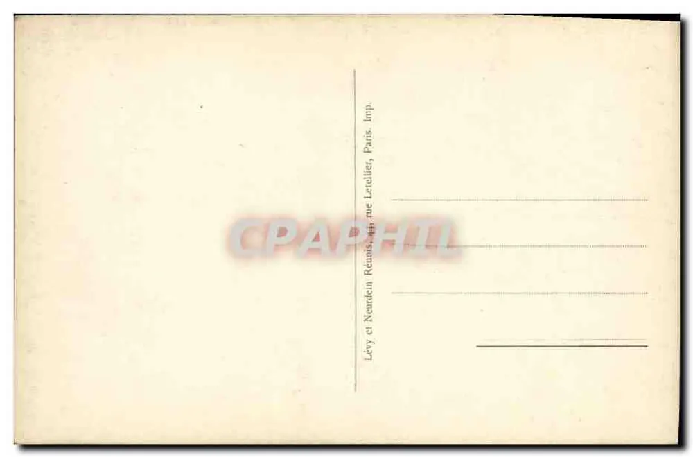 Caudebec-en-Caux — O Barco para Caudebec — LL - Verso