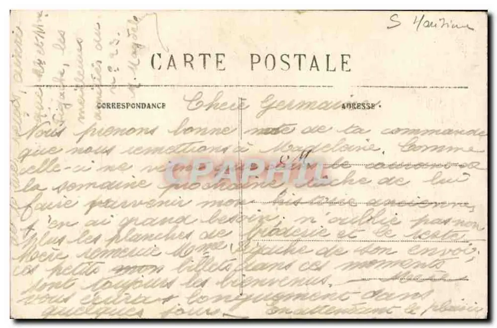 Massy, perto Neufchâtel (S. Inf.) — A Igreja — Edição Cendy - Verso