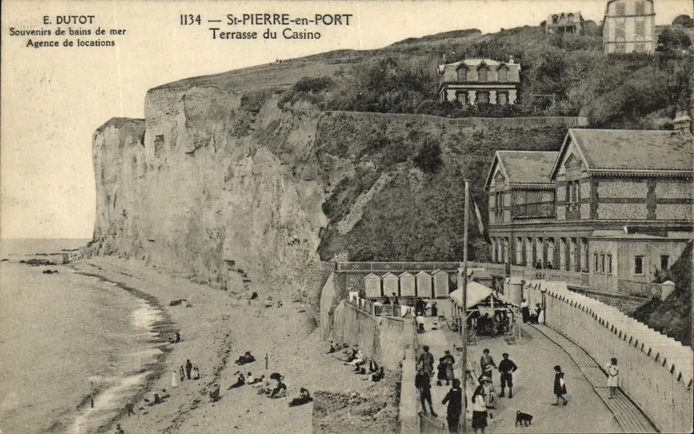 St-PIERRE-en-PORT — Terrasse des Casinos — E. DUTOT, Vermietungsgesellschaft, n°1134 - Vorderseite