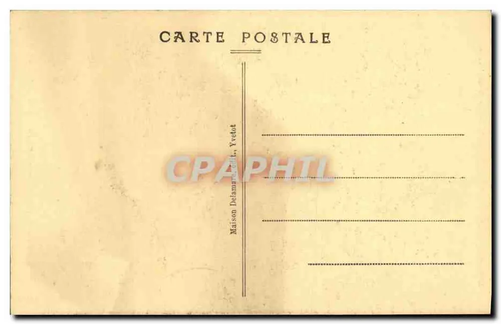 Allovillle-Bellefosse — Der Große Eiche — Maison Delamarche, Yvetot - Rückseite