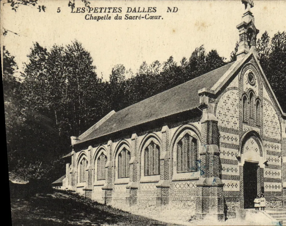 Les Petites Dalles ND — Chapelle du Sacré-Cœur — éditeur inconnu, n°5 - Vorderseite