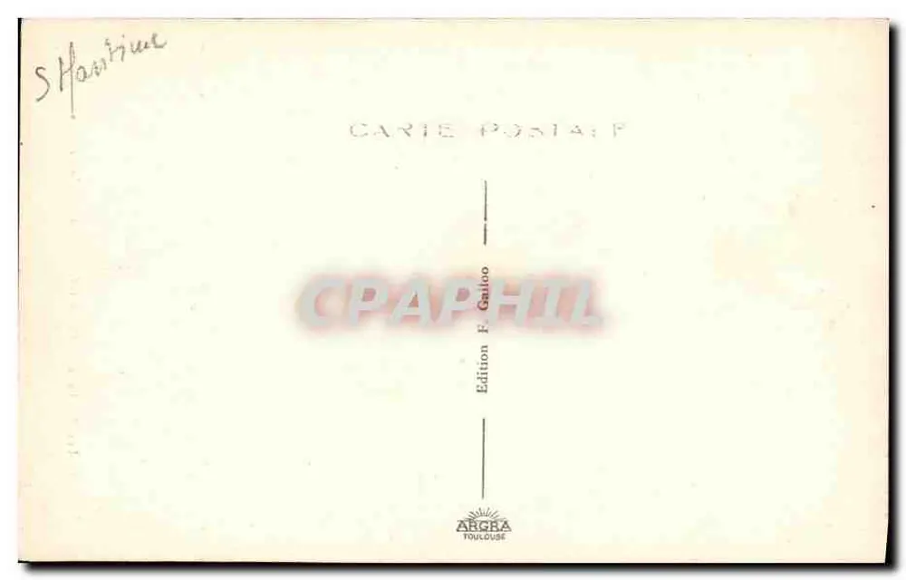 Gaillefontaine (Seine-Inf.) — Kirchenportal — Edition F. Gallouze - Rückseite