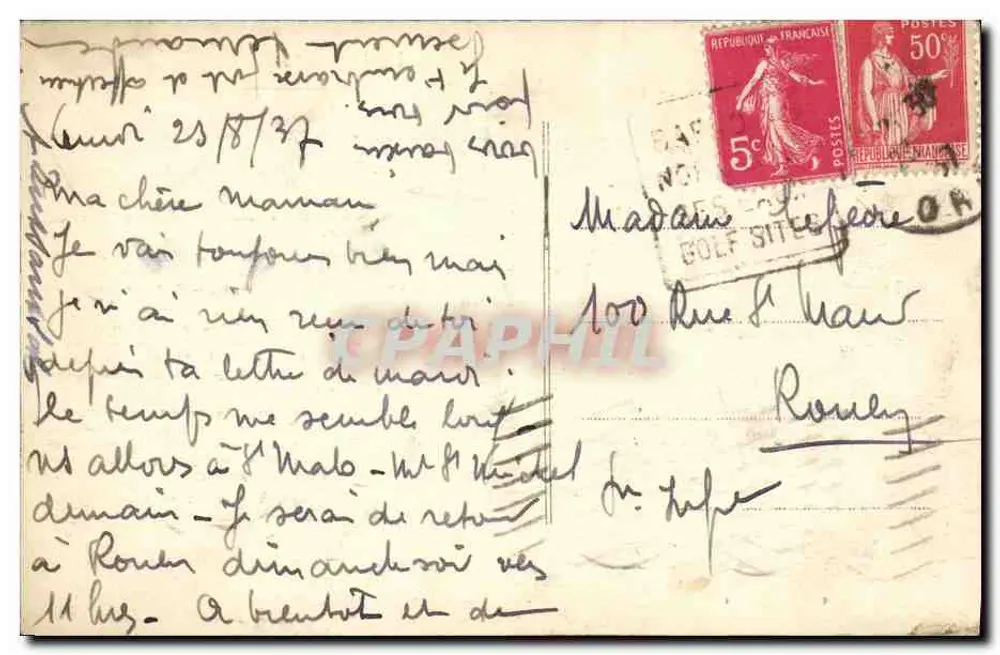 A Lenda de Bagnoles — Edição Renoult — série INVENIT FONTES BALNEOLENSSES - Verso