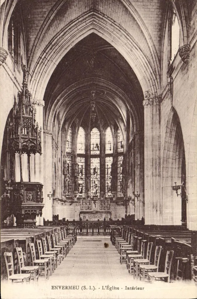Envermeu (S.1.) - La Iglesia - Interior - Anverso