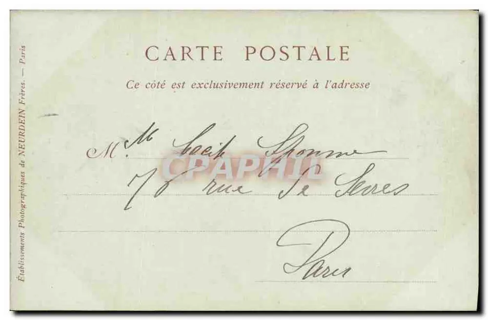 Le Havre — Kapelle Notre-Dame des Flots — Collections ND Phot - Rückseite