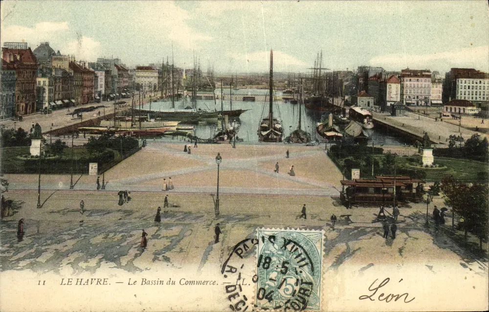 Le Havre — Le Bassin du Commerce — LL. n°11 - Vorderseite