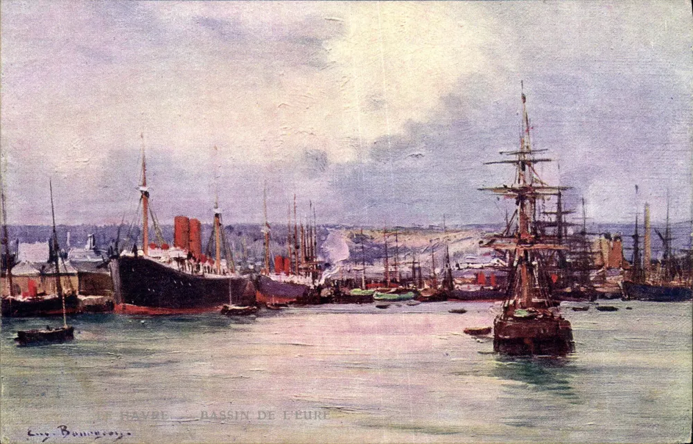 Le Havre — Estuário do Eure — Eug. Bourgroy - Frente