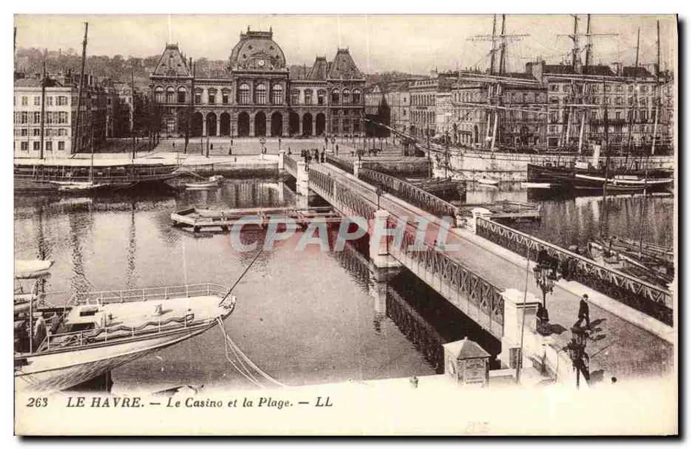 Le Havre — Das Casino und die Strandpromenade — LL, n° 263 - Vorderseite