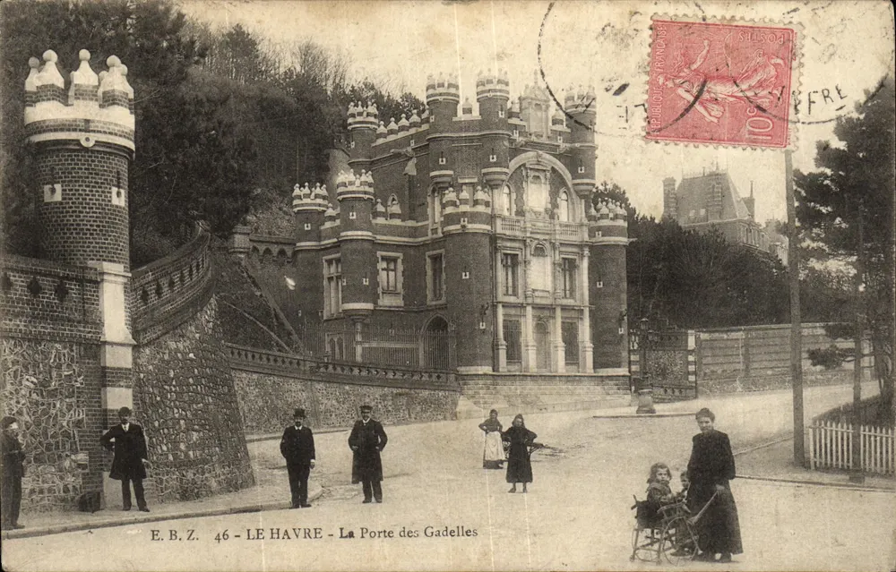 Le Havre — A Porta das Gadelles — E.B.Z. 46 - Frente