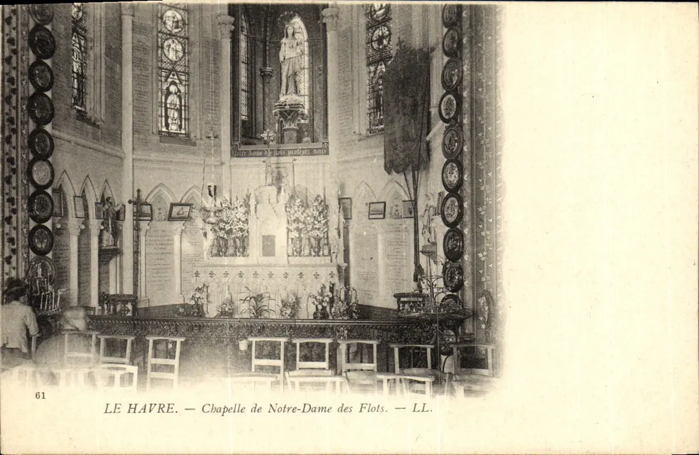 Le Havre — Kapelle Notre-Dame des Flots — LL. n°61 - Vorderseite
