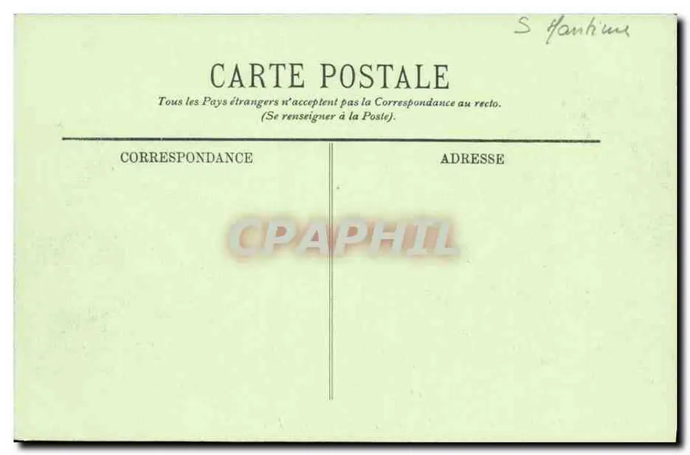 Le Havre — Das Rathaus und der öffentliche Garten — LL. — n°75 - Rückseite