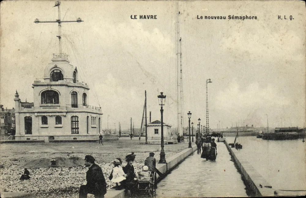 Le Havre — O novo Sémaphore — H.L.Q. - Frente