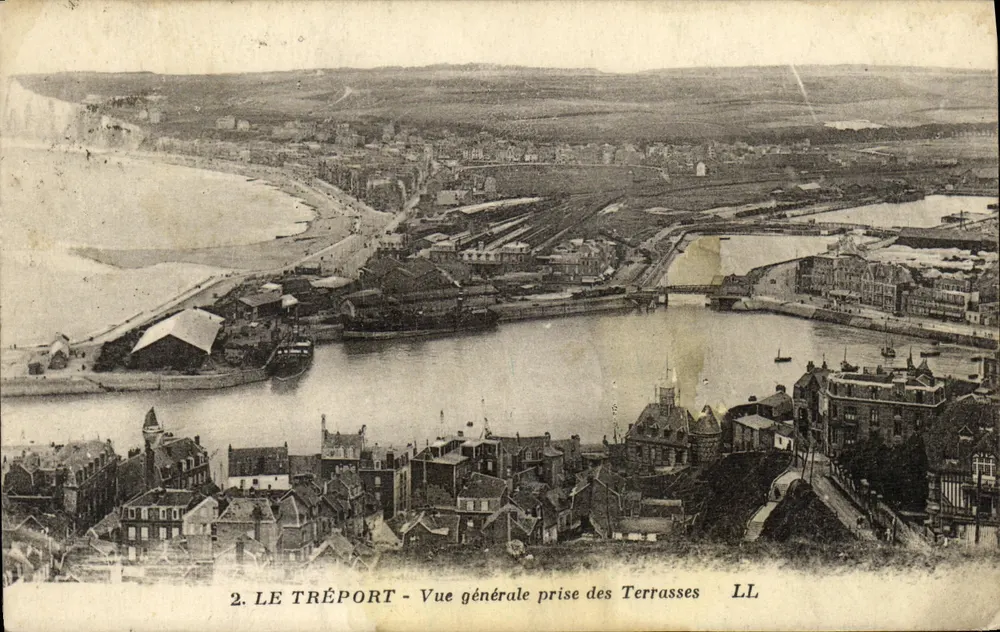 Le Tréport — Allgemeiner Blick von den Terrassen — LL - Vorderseite