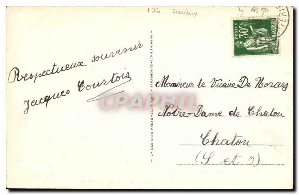Le Tréport — A Nova Peixaria — CIR dos Artes Fotográficas Ticheim - Verso