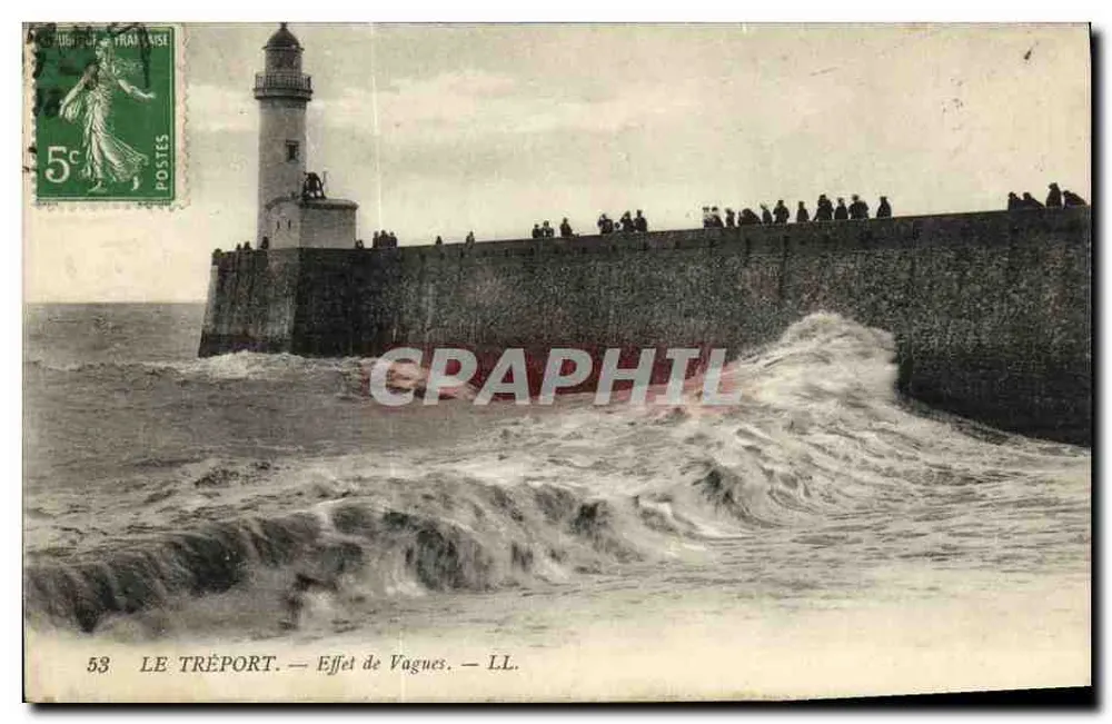 Le Tréport — Efeito de Ondas — LL. n°53 - Frente