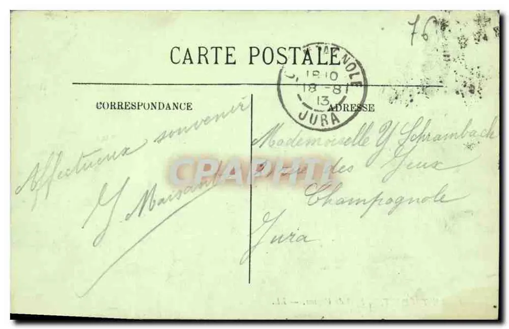 Le Tréport — Efeito de Ondas — LL. n°53 - Verso
