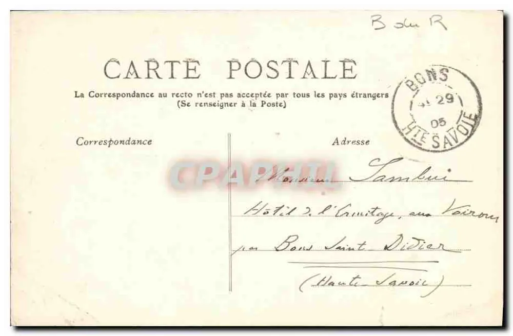 Tarascon — Margem do Rio Ródano — Gaston fils, Editor - Verso