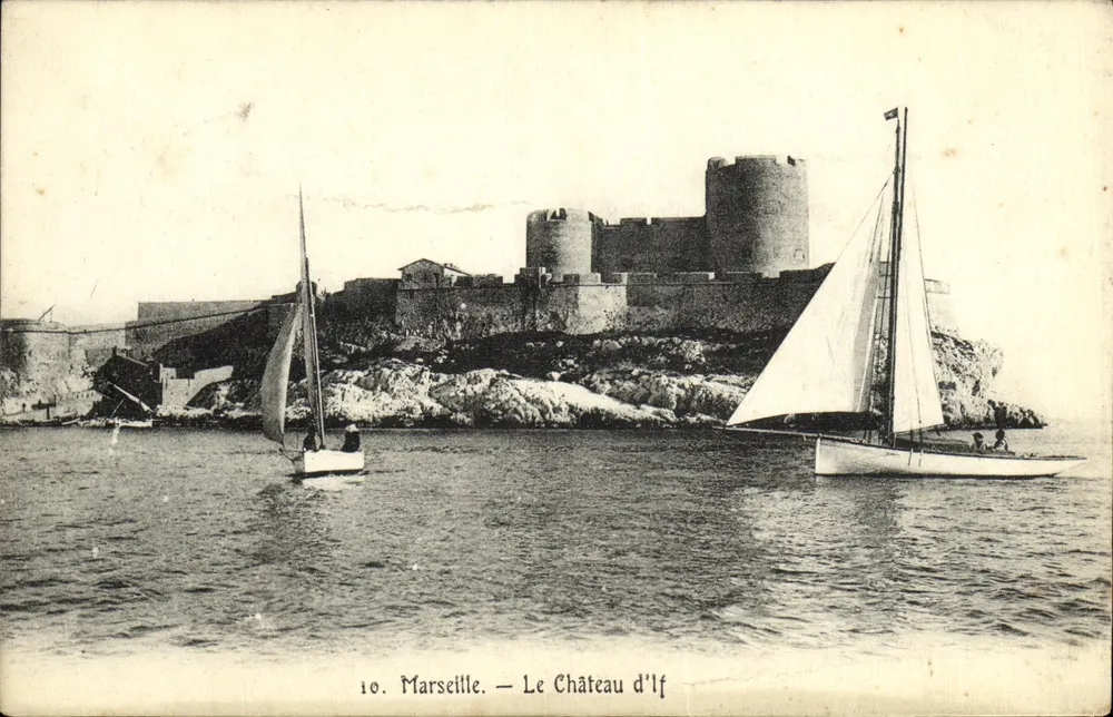 Marseille — Le Château d'If — Éditeur inconnu, n° 10 - Frente