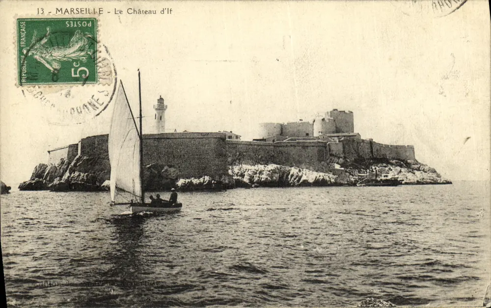 Marseille - O Castelo de If — edição dos editores de Marseille, n° 13 - Frente