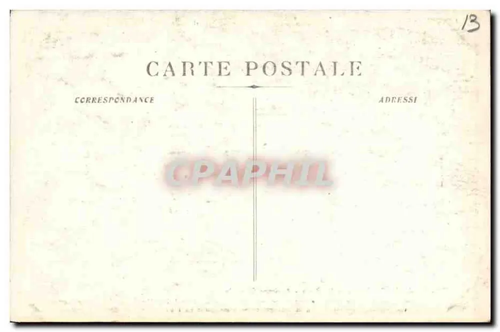 Marseille - N.D. de la Garde - Ancienne Chapelle — Construite en 1477, démolie en 1855 - Rückseite