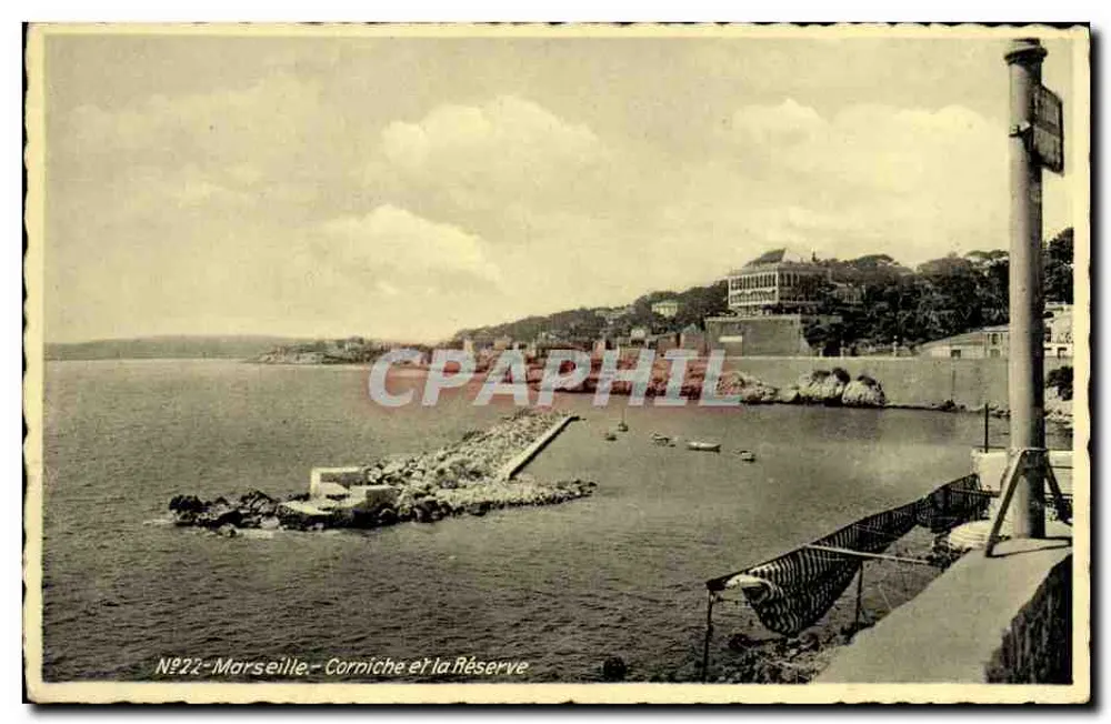 Marseille - Corniche e a Reserva — N°22 - Frente