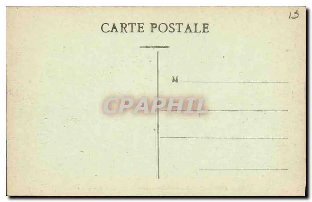 Marseille — Ansicht der Corniche und N.-D. de la Garde — JFE - Rückseite