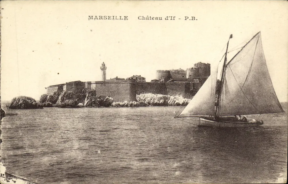 Marselha — Castelo de If — P.B. - Frente