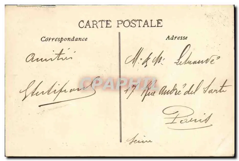 Marseille — Bassins de la Joliette — EL. - Rückseite