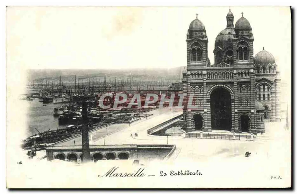 Marselha — A Catedral — PH.A. n°118 - Frente