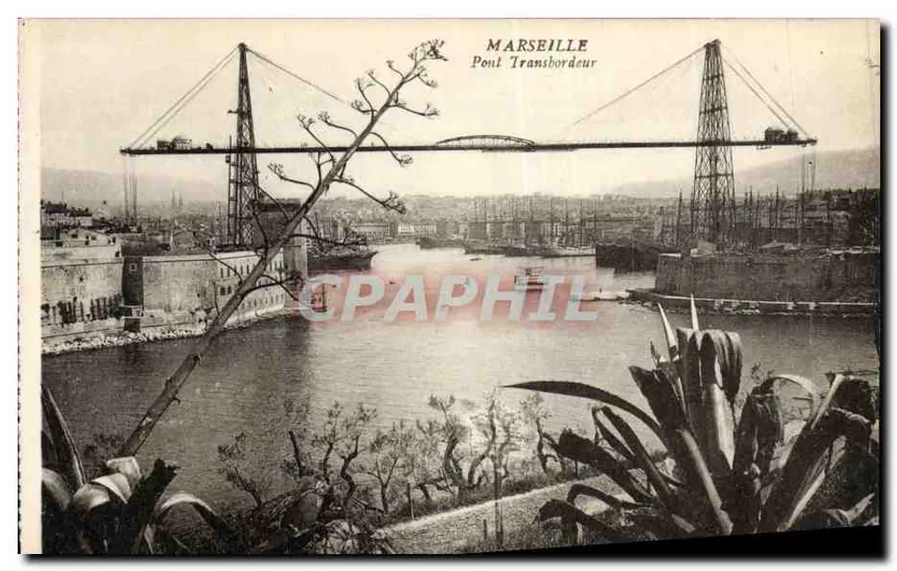 Marselha — Ponte Transbordeur — editora não visível - Frente