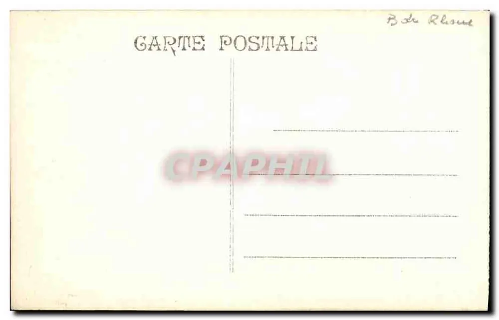 Marselha — Ponte Transbordeur — editora não visível - Verso