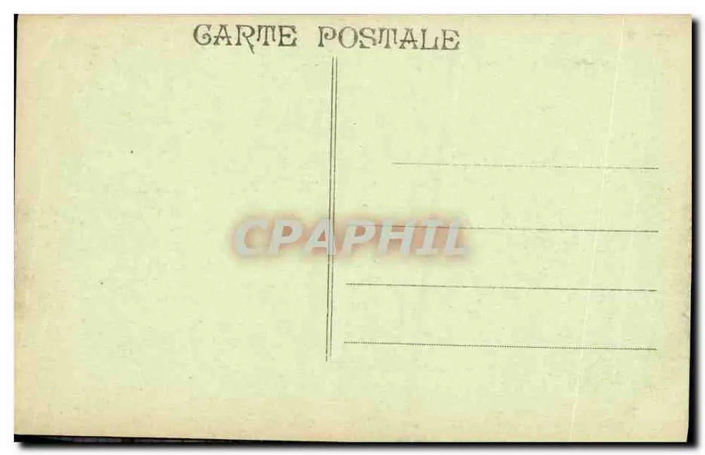 Marselha - O Hotel das Postas - Verso