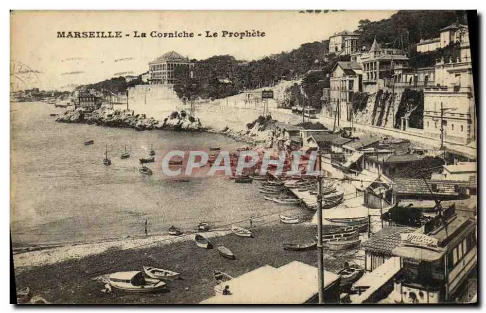Marselha - A Corniche - O Profeta - Frente