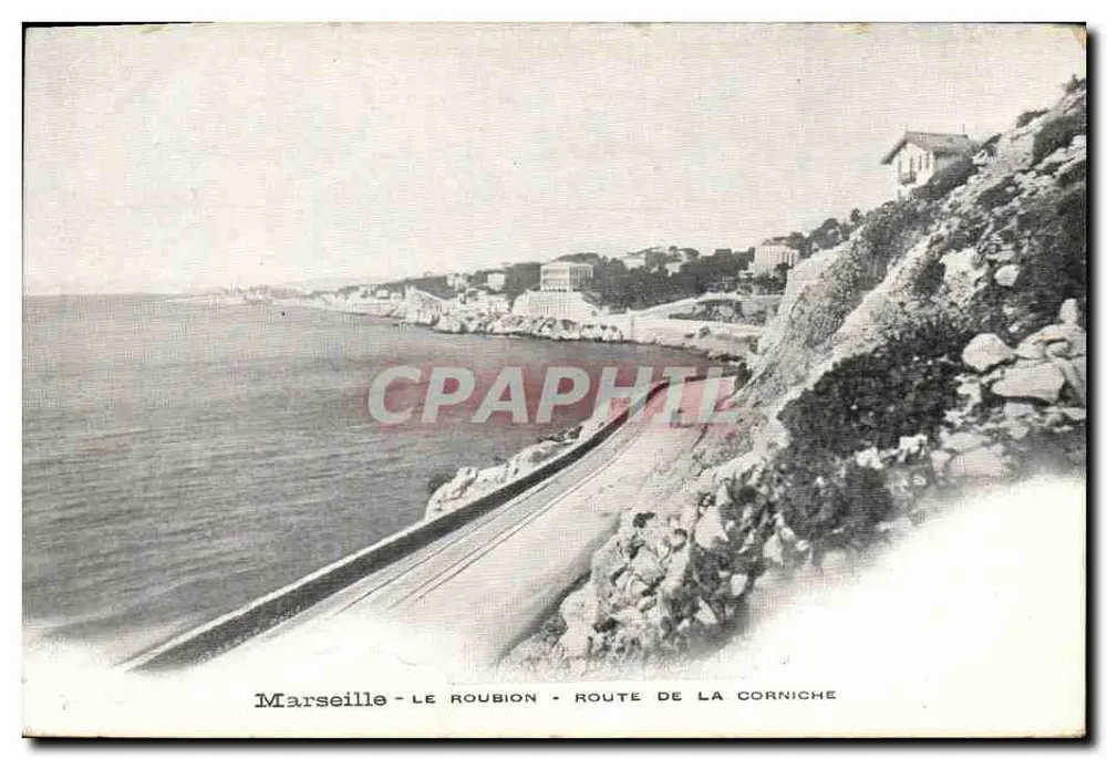 Marseille - Le Roubion - Estrada da Corniche - Frente